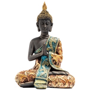 Statue de <span class=keywords><strong>Bouddha</strong></span> Thaïlandaise en Résine pour la Vente en Gros et le Dropshipping – Décoration Créative pour Entrée et Maison, Idéale pour l'Asie du Sud-Est – Préférée pour l'Exportation Transfrontalière - Product Image 5