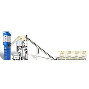 Planta Mezcladora de Concreto Premezclado HZS, 35, 50, 60, 75, 90 Metros Cúbicos, Planta Dosificadora de Concreto Prefabricado - Product Image 3