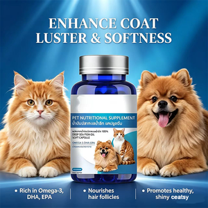 Formule de soutien sain du flux biliaire et de protection du foie, à base d'acides biliaires organiques pour animaux de compagnie, recommandée par les vétérinaires, pour le bien-être des chiens et des chats seniors - Product Image 5