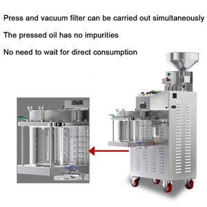 Hanboo High Output Commercial <b>Oil</b> <b>Press</b> <b>Machine</b> for Peanut Soybean Walnut Almond Sesame <b>Oils</b> 30kg/h Capacity - Product Image 3