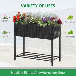Pot de plantes de sol de lit de jardin écologique DB et bac à fleurs extérieur pour l'expédition (interdit par) - Product Image 5