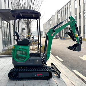 Durable 1.8 Ton Compact Mini Excavator Adjustable <strong>Track</strong> Width Small <strong>Digger</strong> for Complex Terrain Digging and Foundation Works - Product Image 4