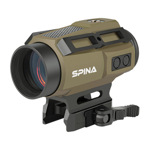 Mirino Telescopico a Punto Rosso Professionale 1x30 SPINA OPTICS a Lunga Gittata in Lega di Alluminio per Uso Tattico ad Energia Solare - Product Image 1