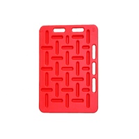 Panneau de tri pour bétail en plastique épais rouge, planche de tri pour porcs, plaque de tri pour l'élevage de porcs, panneau de regroupement pour ferme porcine