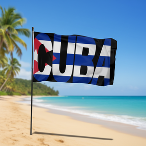 <span class=keywords><strong>Bandera</strong></span> Personalizada <span class=keywords><strong>de</strong></span> la República <span class=keywords><strong>de</strong></span> <span class=keywords><strong>Cuba</strong></span>, 3x5 Pies, Impresa Digitalmente, Duradera, <span class=keywords><strong>de</strong></span> Poliéster 100D - Product Image 4