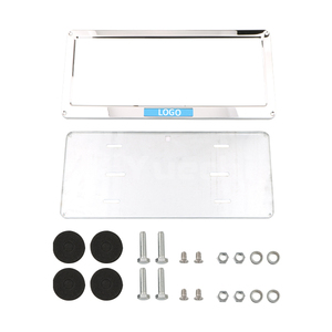 Tự Động Thép Không Gỉ Giấy Phép Mảng Khung Đối Với Philippines Kích Thước Tiêu Chuẩn Với Logo - Product Image 6