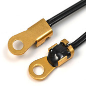 Termistor NTC cincin stabilitas tinggi Sensor suhu dengan 5k 10k 100k 3274 3435 3470 3928 3950 3977 500vd untuk Printer 3d