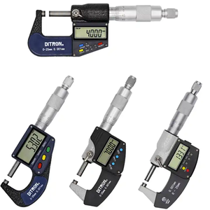 0-25mm 25-50mm 50-75mm 75-100mm Điện tử bên ngoài micromet <span class=keywords><strong>Chrome</strong></span> mạ Caliper đo công cụ đo lường kỹ thuật số micromet - Product Image 1