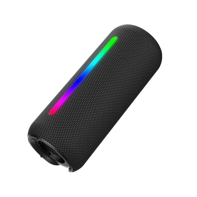 Portable 20W Wireless Bluetooth RGB Light Speaker Waterproof with AUX for Computer Mobile Phone Outdoor Party Use