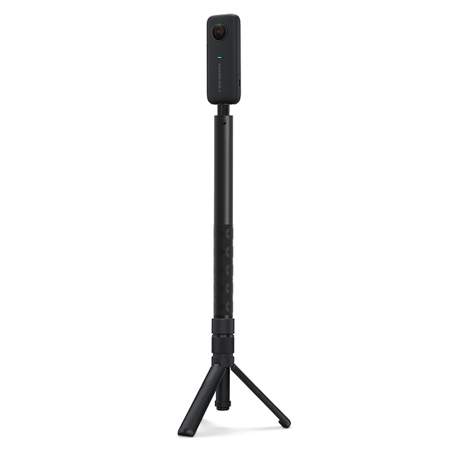 Wholesale Extendable 111cm Invisible Selfie Stick Extended Rod 360 Rotation Bullet Time Handle Tripod Combo for ONE X X2 X3 R