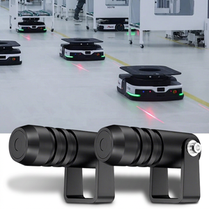 ไฟเลเซอร์เล็กสำหรับนำทาง ป้องกันการชน สำหรับรถ AGV AMR รถยก ระบบนำทาง ไฟเตือนความปลอดภัย แสงเลเซอร์สีแดง เขียว น้ำเงิน 10-30V มาตรฐาน IP68 - Product Image 1