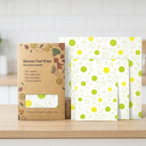 <strong>Bee</strong> <strong>Wax</strong> <strong>Wrap</strong> Organic Eco Friendly Reusable Fruit Sandwich Vegetable Natural Beeswax Food Wrapper Package Beewax <strong>Wrap</strong> - Product Image 6