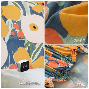 Funda de Cabecera SkPrinted de Seda Láctea Elástica, Cubre Completamente, Antipolvo, de Poliéster, para Todas las Estaciones - Product Image 5