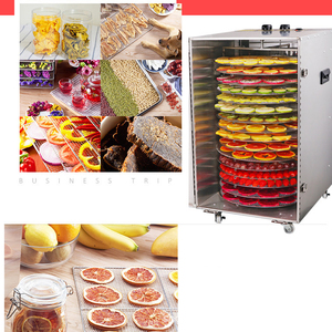 Rotating Touchscreen Food <b>Dehydrator</b> Commercial Large Capacity Fruit Vegetable Dryer <b>Machine</b> for Dried Vegetables Large Capacity - Product Image 3