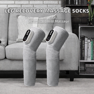 Masseur à compression d'air sans fil rechargeable avec chauffage, 3 modes, 3 températures, <span class=keywords><strong>appareil</strong></span> de massage pour la relaxation des articulations et des muscles - Product Image 3
