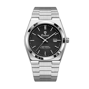 Montre à quartz de luxe pour homme OEM ODM, montre-bracelet étanche luminescente Binbond, logo personnalisé pour homme - Product Image 3