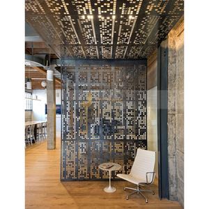 ANN9541 Modern Corrosion Resistant 304 Stainless Steel Multi-Functional Partition Decorative Laser Cut <b>Room</b> <b>Divider</b> for Outdoor - Product Image 2