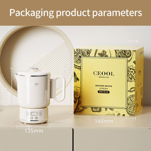 Nouvelle conception de service, Nouveaux appareils électroménagers design, Bouilloire électrique intelligente à commande numérique en acier inoxydable 304 - Product Image 6