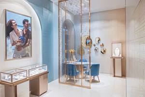 <span class=keywords><strong>Comptoir</strong></span> <span class=keywords><strong>de</strong></span> caisse en forme <span class=keywords><strong>de</strong></span> L pour épicerie, design moderne Funroad, en bois - Product Image 3