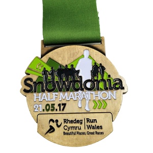 Médaillons personnalisés Football Basketball <span class=keywords><strong>Rugby</strong></span> Baseball Métal Sports Médaille Triathlon Médaille - Product Image 4