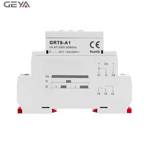 Relé de Tiempo Miniatura Económico de Doble Función GEYA GRT8-EC AC220V/DC24V/AC380V, Relé de Retardo de Tiempo Ajustable - Product Image 5