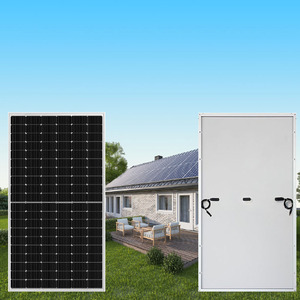 Paneles Solares Monocristalinos BIPV Sairifo de 450W, 21% de Eficiencia, 25 Años de Garantía, Totalmente Negros, Doble Vidrio, MWT Bifacial - Product Image 1