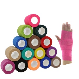 2 pouces x 5 yards Grip Cover auto-adhésif rouleaux de Bandage bande adhésive pour le sport