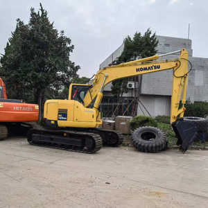 Excavadora de cadenas Komatsu PC128us de 12 toneladas, importada de Japón, de tamaño mediano, rentable, con bomba de engranajes de motor de bajo consumo. - Product Image 5