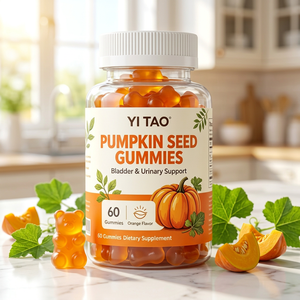 Gomitas de Semillas de Calabaza de Marca Privada OEM/ODM, Suplemento Dietético Vegano Sin Azúcar para el Apoyo del Tracto Urinario, MOQ Bajo de 50 Piezas - Product Image 1