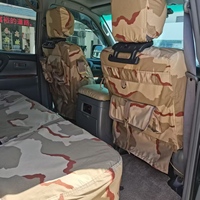 Coussin de siège épais camouflage de qualité supérieure, ensemble complet pour Toyota Fortuner Prado FJ Cruiser Hilux Tundra LC80, housses de siège de voiture personnalisées