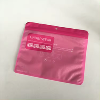 Pochette en plastique refermable avec impression en gravure personnalisée pour chaussettes, vêtements, sous-vêtements, emballage de marchandises en Mylar