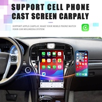 Autoradio pour Chrysler 300C 2011-2020 Android 13 Écran tactile 14,4 pouces Unité principale multimédia GPS Navigation CarPlay sans fil