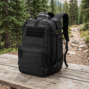 RF Signal Shielded 1000D Cordura Nylon <b>Waterproof</b> Heavy Duty <b>Backpack</b> Portable Radio Equipment Transport Bag Field - Product Image 2
