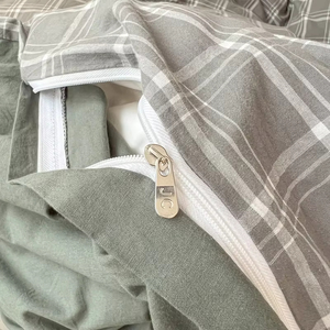 Textiles de maison ensemble de literie housse de couette avec taie d'oreiller drap de <span class=keywords><strong>lit</strong></span> point housse de couette ensemble de linge de <span class=keywords><strong>lit</strong></span> taille unique - Product Image 5