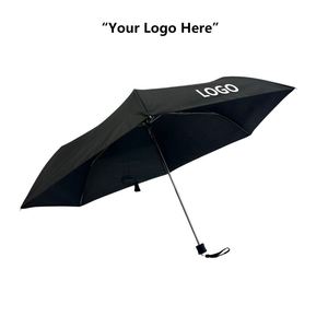 Sombrilla Compacta Ultraligera de 6 Varillas, Práctica y Conveniente, para Sol y Lluvia - Product Image 2