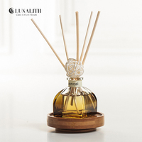 Diffuseur de parfum d'ambiance LunaLith Private Label 50ml |   Parfum d'ambiance luxueux et longue durée, sans flamme, à base d'huiles essentielles