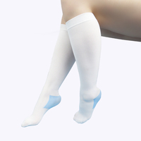 Bas de contention médicaux pour varices, thérapie de compression pour œdèmes T.E.D. Bas de contention en Spandex/Nylon, antidérapants, doux, pour un traitement efficace des cicatrices
