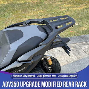 Adecuado para Honda ADV350, portaequipajes superior de aleación de aluminio modificado, portaequipajes trasero ADV350, fácil instalación sin daños. - Product Image 6