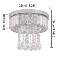 Plafonniers LED modernes pour bureau à domicile, certifiés SAA, à montage en surface, 3 couleurs changeantes, en acier inoxydable, CRI 90 élevé