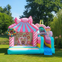 Château gonflable Karry Playground Candy Land, structure de jeux gonflable commerciale, toboggan, château gonflable écologique, garantie 3 ans