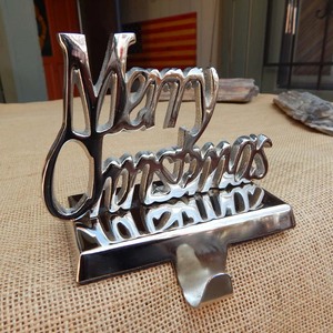 Soporte para Calcetines Navideños de Aluminio con Diseño de Nombres y Palabras para Decoración del Hogar - Product Image 4