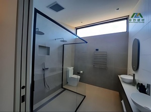 Module de salle de bain préfabriqué moderne à structure en acier, prêt à être expédié, avec aluminium et acrylique, <span class=keywords><strong>pour</strong></span> villa, appartement, hôtel - Product Image 6