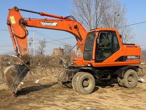 รถขุดล้อยางมือสอง DOOSAN 150 DH150W-7 DH150  ใช้งานน้อย ได้รับการรับรองมาตรฐาน CE พร้อมบุ้งกี๋  ขายดี รถขุด 15 ตัน คุณภาพดีจากเกาหลี - Product Image 5