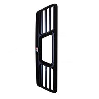 Pour 2015 - 2025 Hilux REVO, plaque anti-collision en maille décorative pour persienne de siège arrière modifiée.
