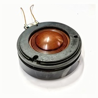 Altavoz Tweeter de 4 Pulgadas 4 Ohmios 10W con Cono de Película e Imán Externo, 108dB 1300Hz-20KHz, con Orificio de Montaje para Productos de Audio de Coche FUET