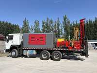Plateforme de forage montée sur camion HRT-400 équipée d'un moteur diesel YUCHAI, profondeur de forage maximale de 400 m