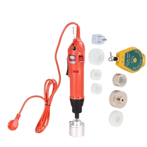 เครื่องปิดฝาขวดพลาสติกแบบมือหมุน เครื่องปิดฝาขวดแบบมือถือ เครื่องซีลขวดไฟฟ้า - Product Image 1