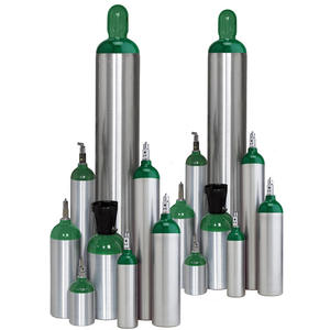 Bouteille d'oxygène et de dioxyde de carbone médicale haute pression 2,6 L/4 L/10 L, en alliage d'aluminium léger, pour usage industriel, certifiée DOT - Product Image 5