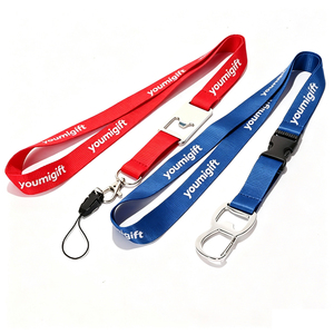 Lanières promotionnelles personnalisées en polyester avec logo, ouvre-bouteille, sérigraphiées, vente en gros - Product Image 2