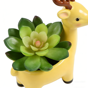 Pots en résine personnalisés, jardinières sur mesure, <span class=keywords><strong>statues</strong></span> d'animaux pour sculpture <span class=keywords><strong>de</strong></span> <span class=keywords><strong>jardin</strong></span>, figurines, produits ménagers - Product Image 5